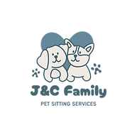 Beige Blue Tosca Cute Illustration Pet Shop & Care Logo.png