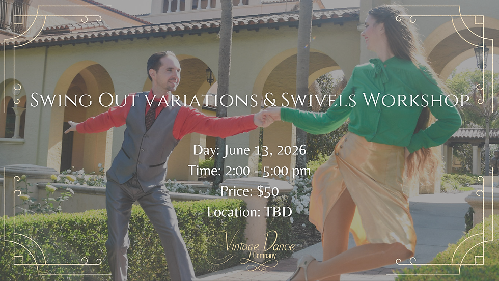 Swing Outs and Swivels Workshop
