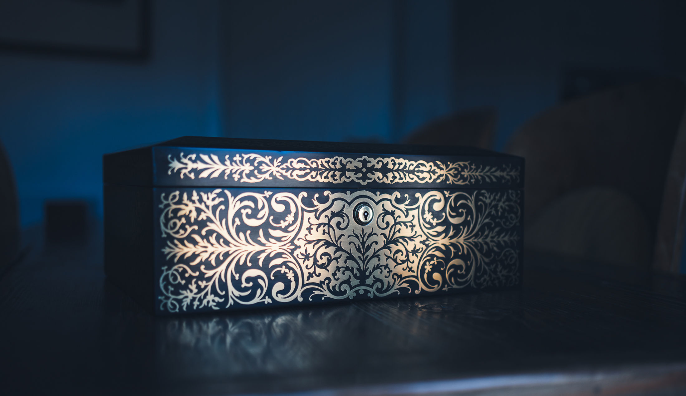 Boulle Pocket Watch Box c.1880