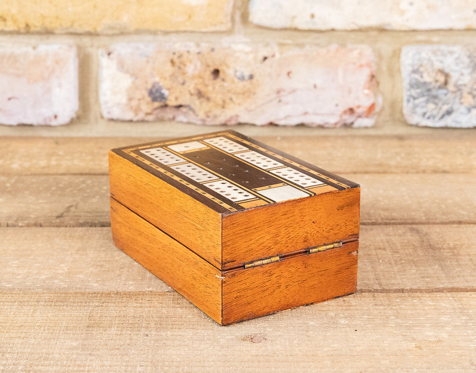 Thumbnail: Mahogany & Rosewood Cribb Box 1890