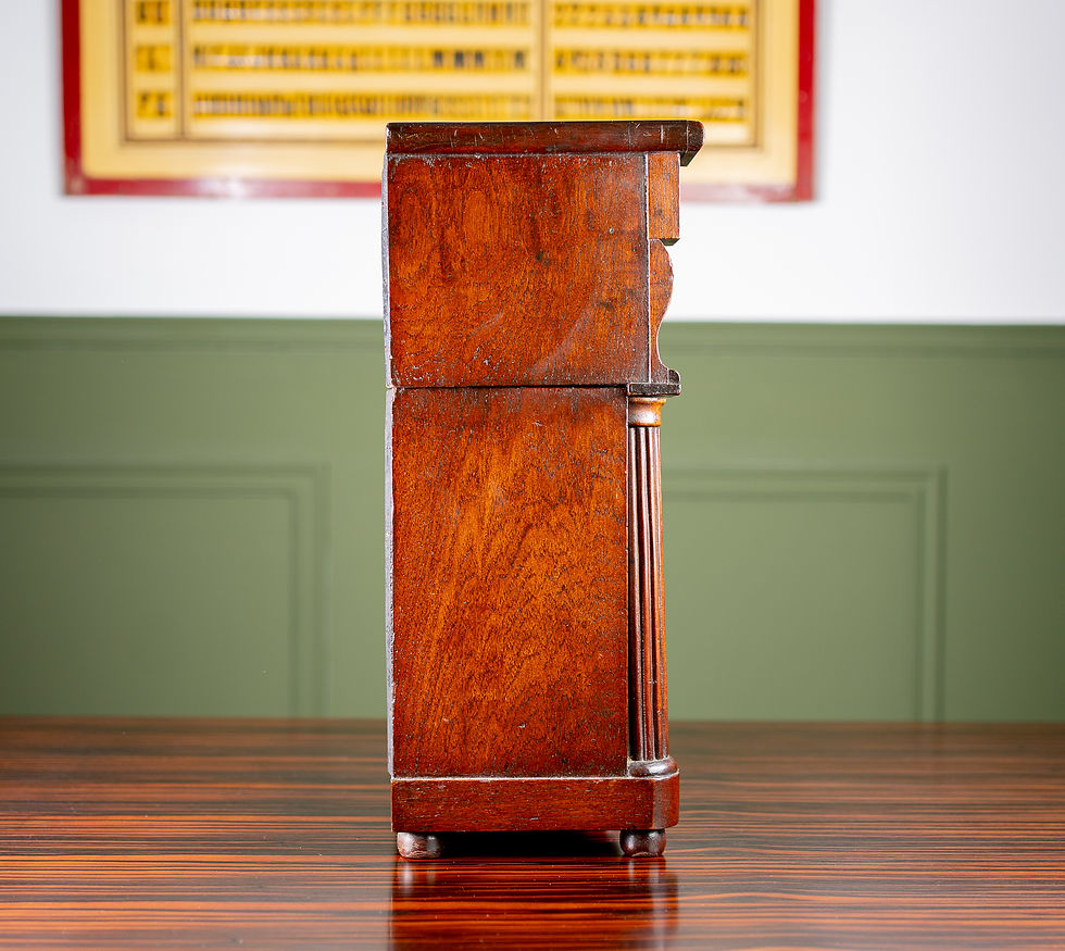 Thumbnail: Oak Miniature Chest of Drawers SOLD