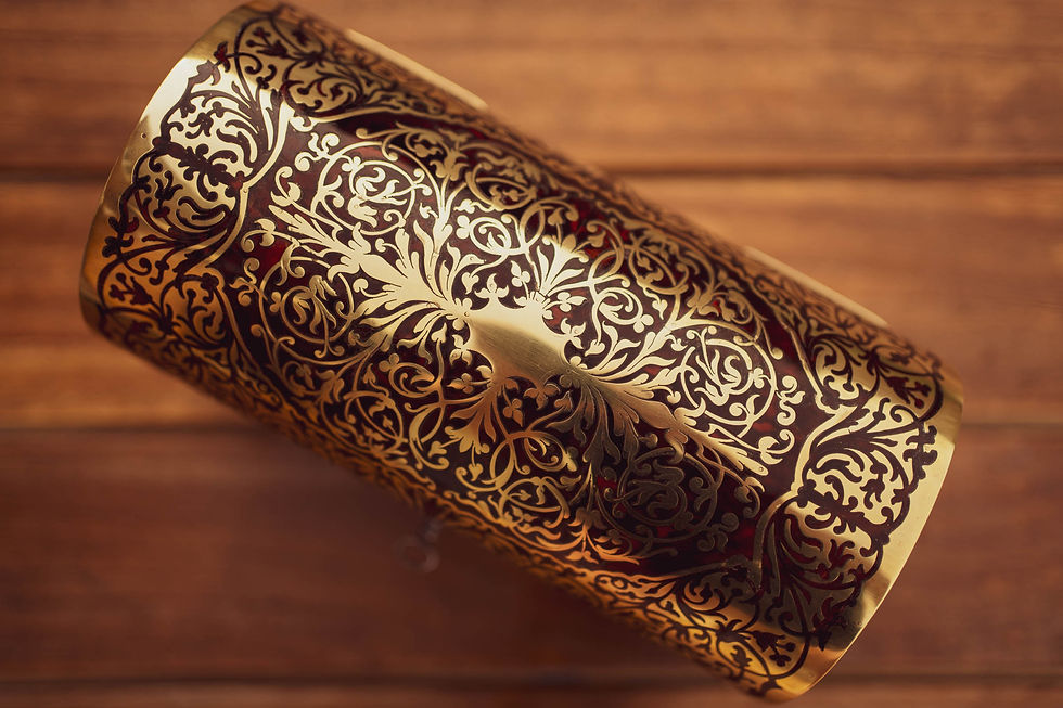 Thumbnail: Superb Halstaff & Hannaford Boulle Jewellery Box
