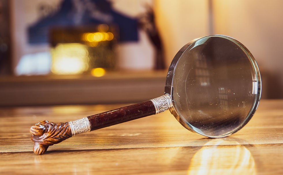 Thumbnail: Halstaff Watch Box/Globe/3x Magnifying Glasses SOLD