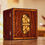 Thumbnail: Stunning Partridge Wood Moth Inlaid Georgian Tea Caddy SOLD