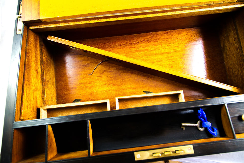 Thumbnail: Walnut Writing Slope c.1870