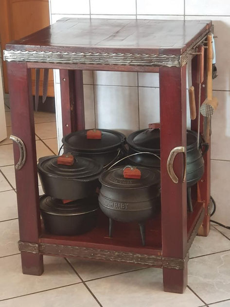 Designer storage kitchen table