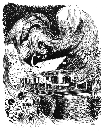 Book Illustration, Duppies at Night