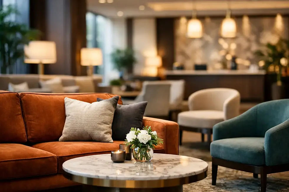 Hotel Lobby Upholstery That Holds Up Beautifully