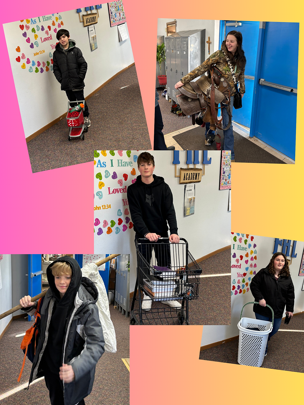 Anything but a backpack day