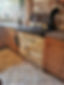 View of a multi-fuel stove in a kitchen