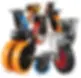 different types of castors