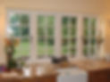 kitchen sink with windows