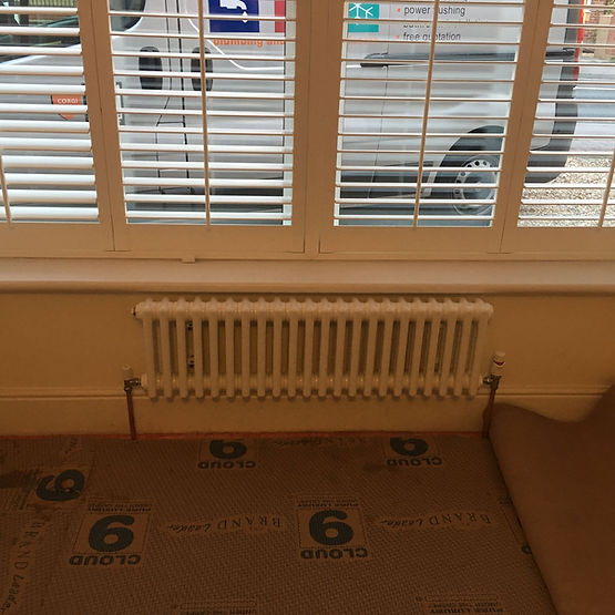 lose-up image of radiator