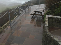 patio with outdoor seating.