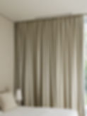curtains of a bedroom