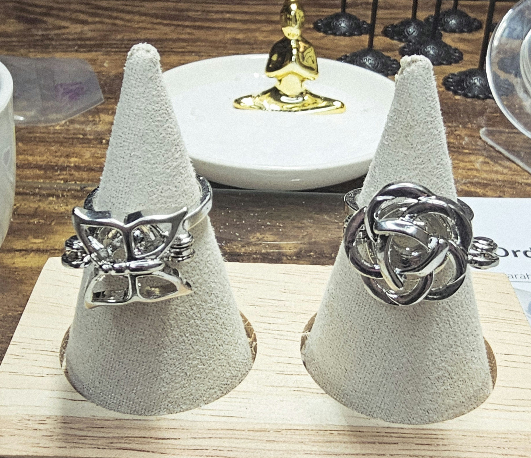 Choice of Pearl Cage Adjustable Rings