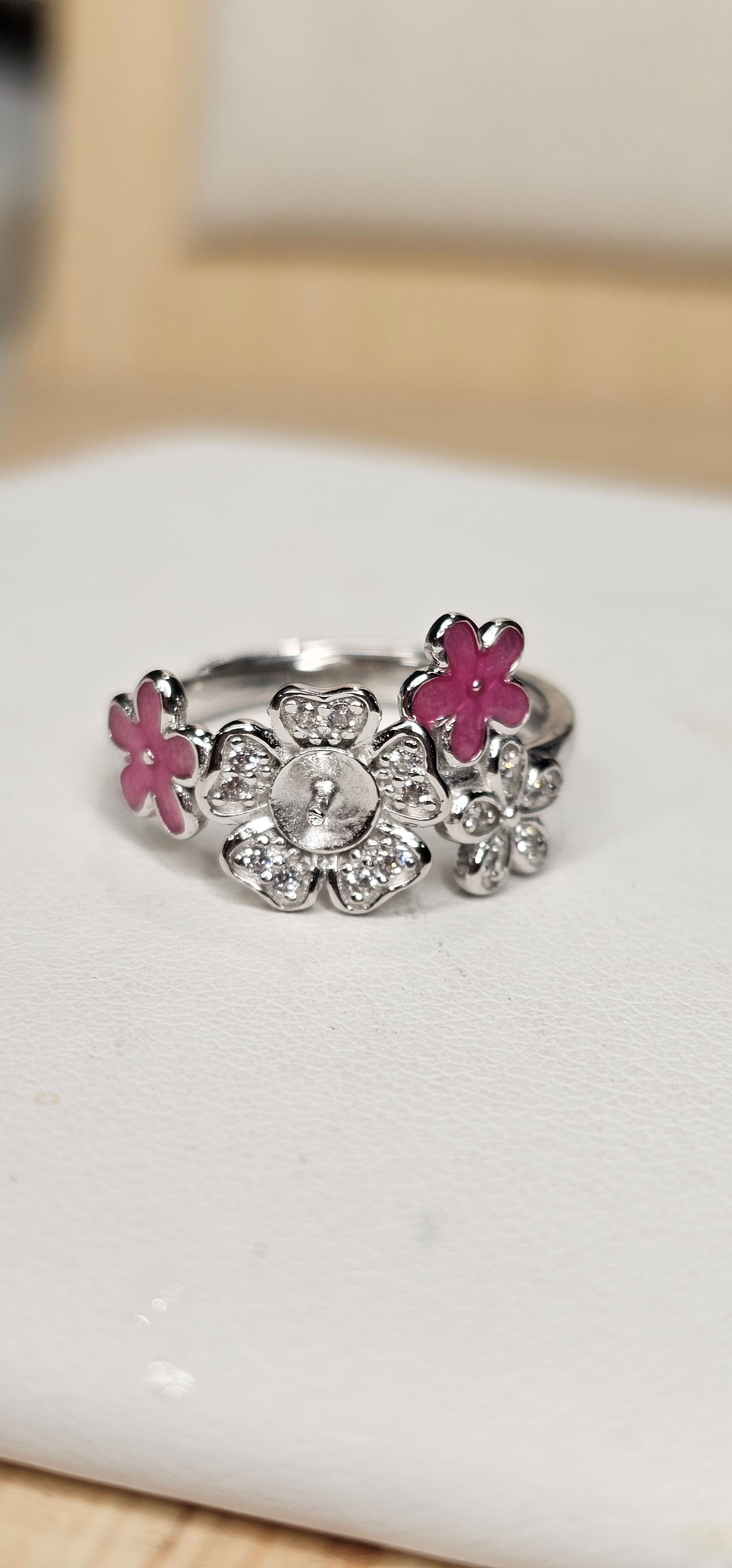 'Aria' Ring -Sterling Silver Adjustable