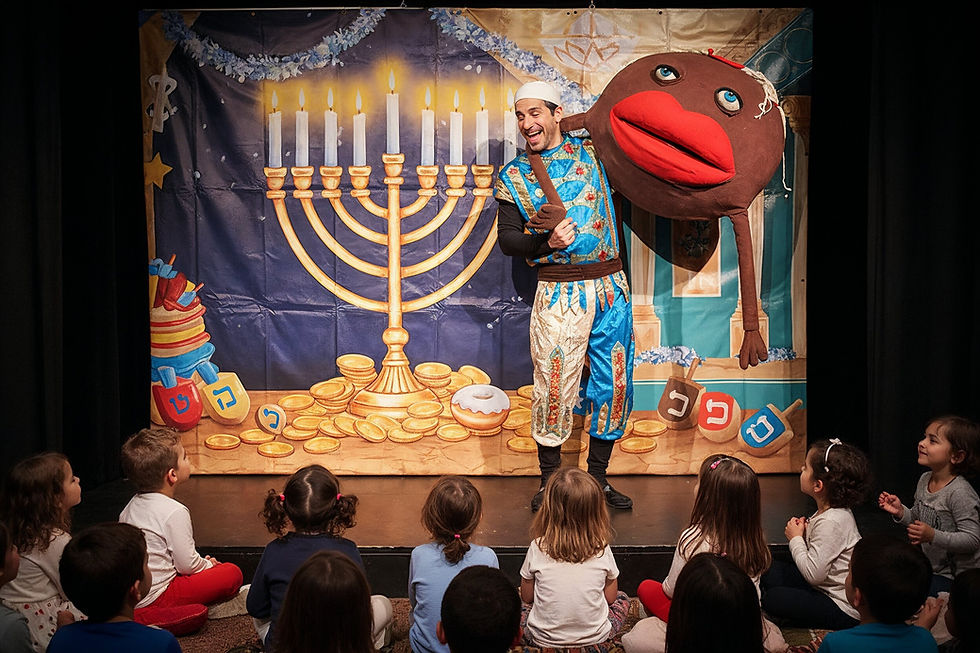 הצגות ילדים לחנוכה
