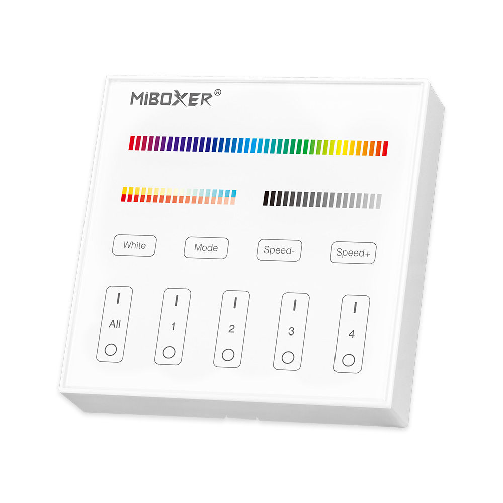 MiBoxer B4 4-Zone Panel Remote (RGB+CCT)