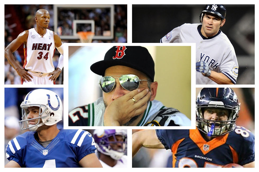 Despite the success, Boston sports fans have dealt with a ton of heartbreak in the form of player defections.