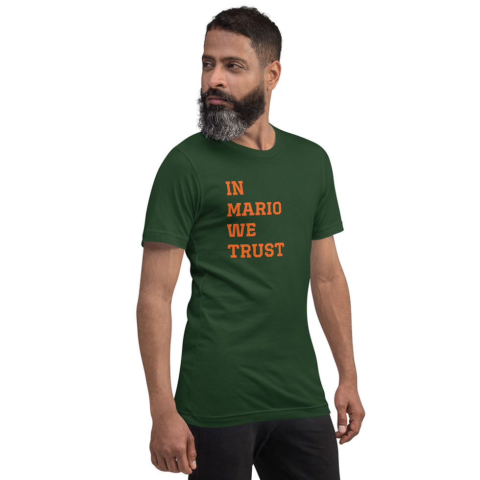 Thumbnail: In Mario Cristobal We Trust Miami Hurricanes T-Shirt