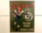 Vintage TOPPS Football Card Sign