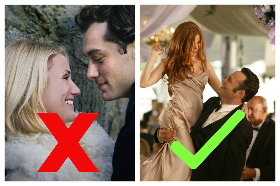The romantic comedy needs a truer definition, along with a sister film category.