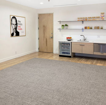 Staged kitchen