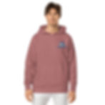 Thumbnail: Unisex pigment-dyed hoodie