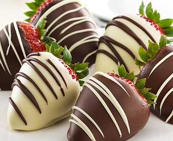 Hand- Dipped Strawberry Confections