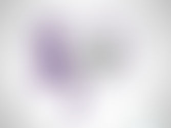 Purple ribbon on a gray map background with text: "National Cancer Prevention Month." 