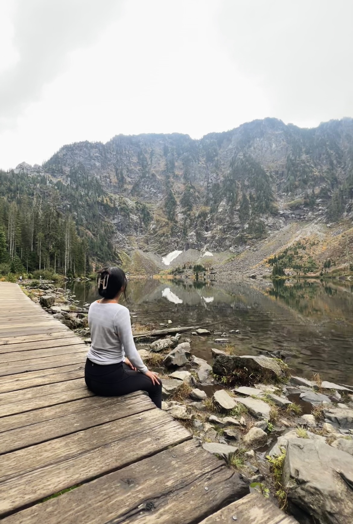 Kimberly hiking.