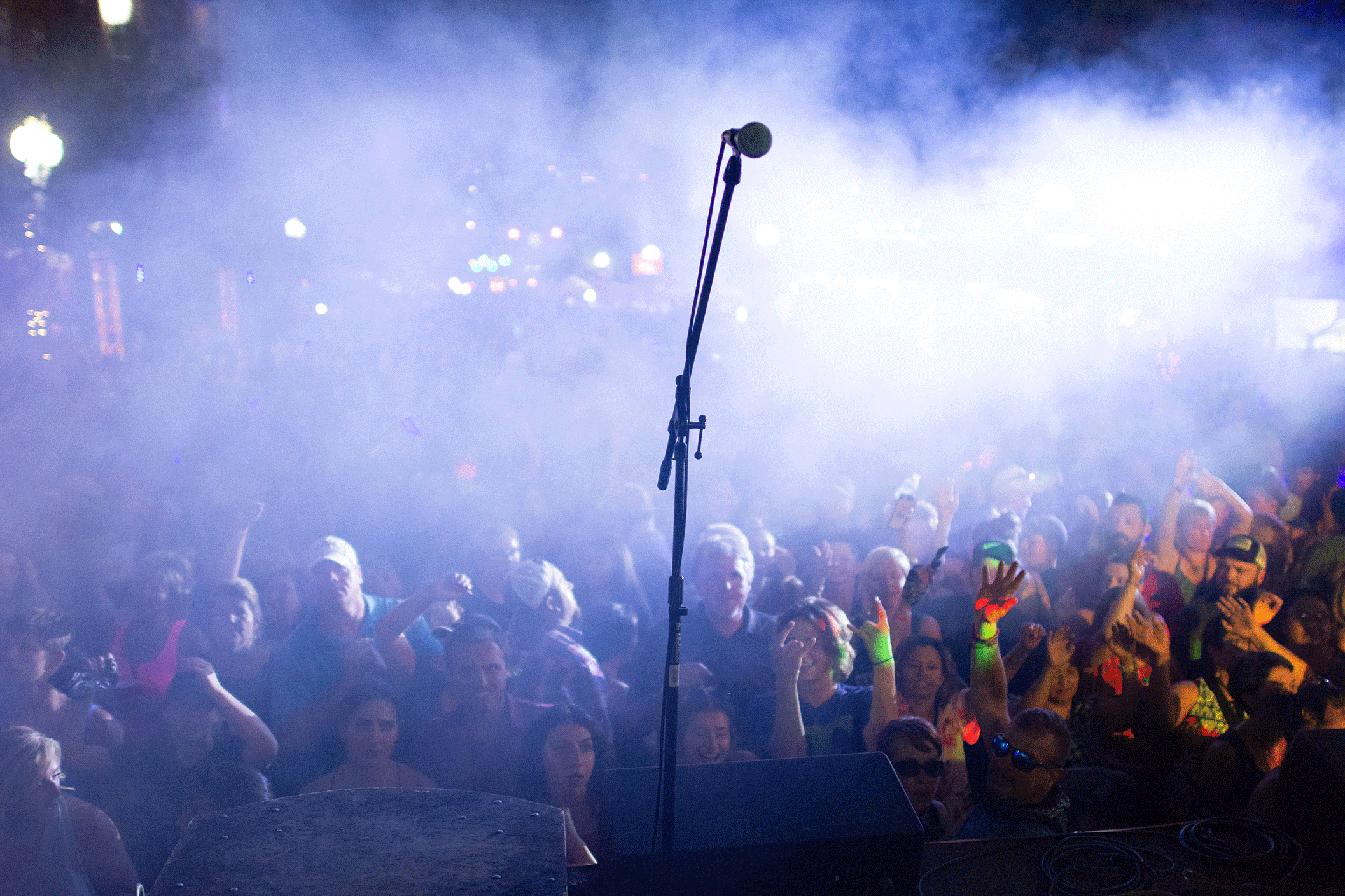 Crowd at fest.