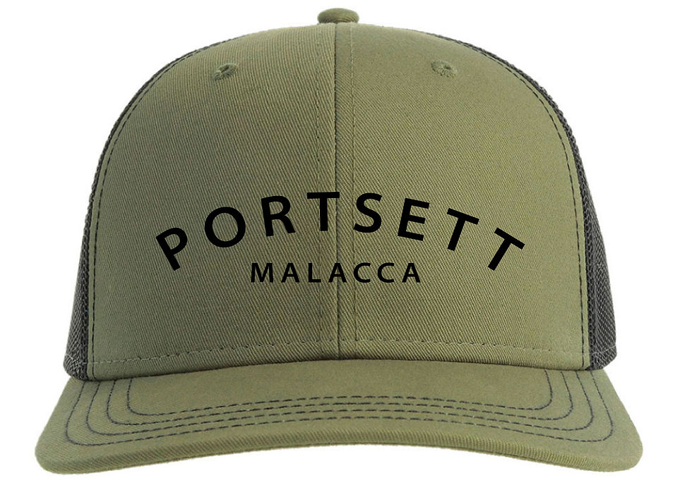 TRUCKER 2021_Olive Green Black Mesh
