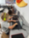 children working on computers