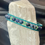 Thumbnail: Dumortierite & Green Aventurine , wrap bracelet 