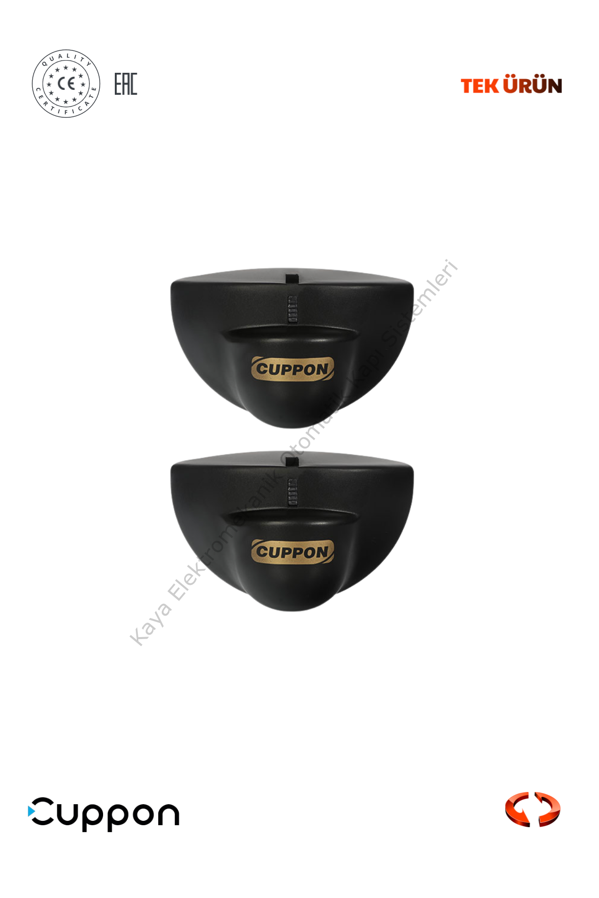 Cuppon SRDR-2 Fotoselli Kapı Hareket Sensörü 2'li