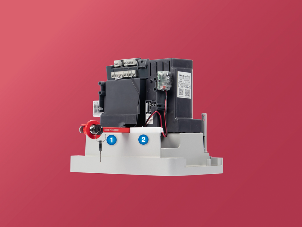 Nice Robus 600 Hızlı Seri Motor İç Görünüş