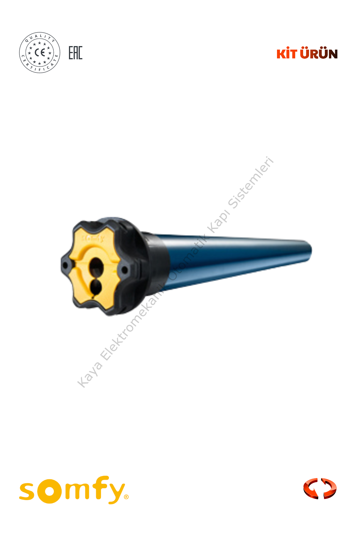 Somfy LT ORION S 55/17 55 Nm Kepenk/Panjur Motoru
