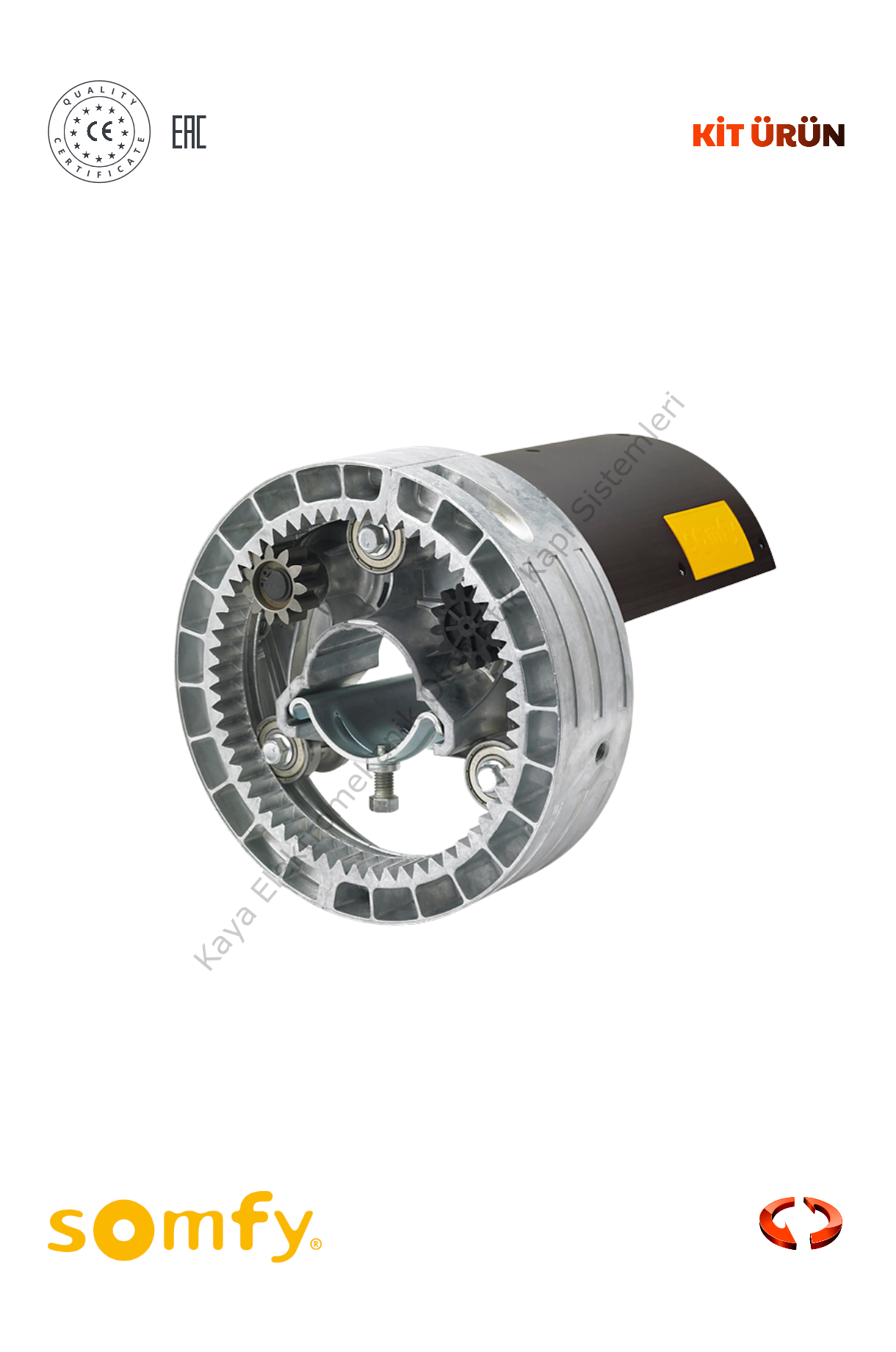 Somfy Centreo 3 - 60/220 230/50 AF 140 Nm Kepenk Motoru