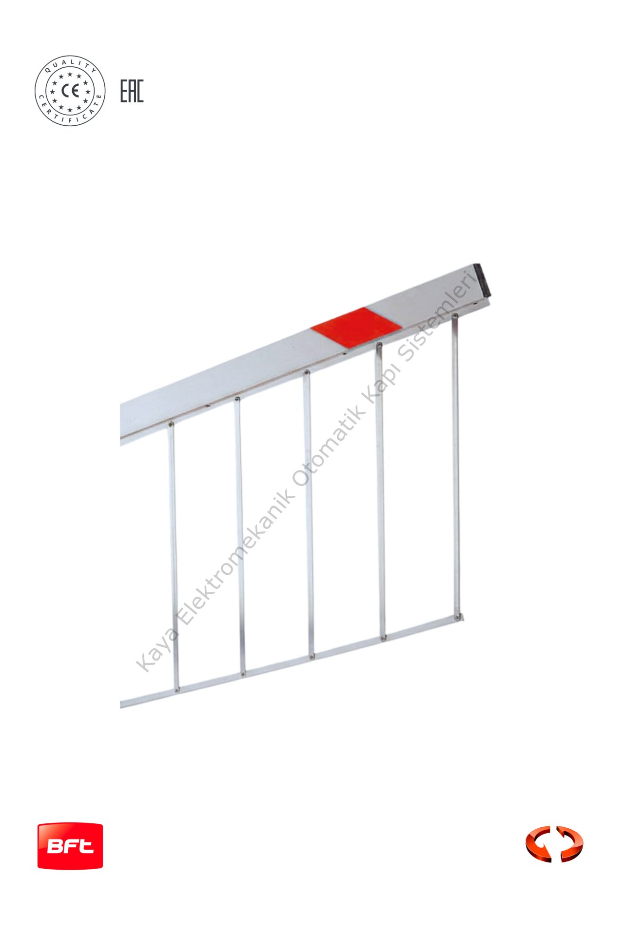 BFT SB Bariyer Kolu Perdesi 3 Metre