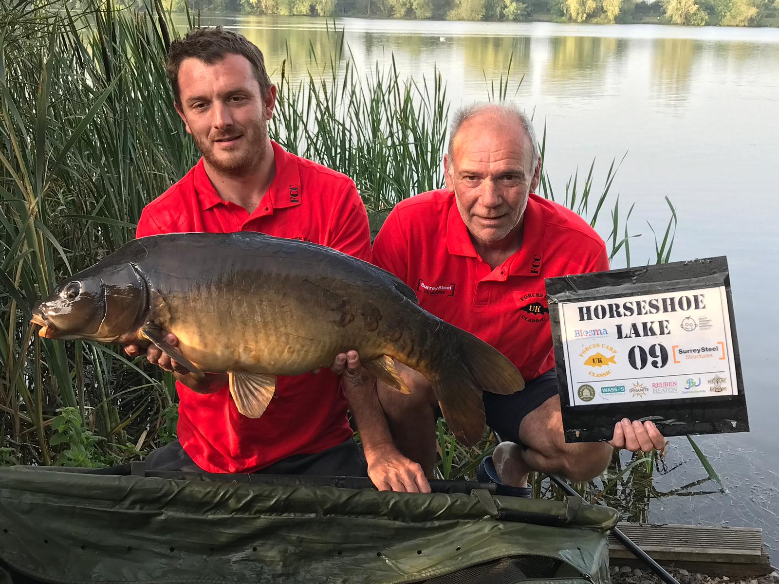 Peg 9 - Sam with a 24.06 Mirror