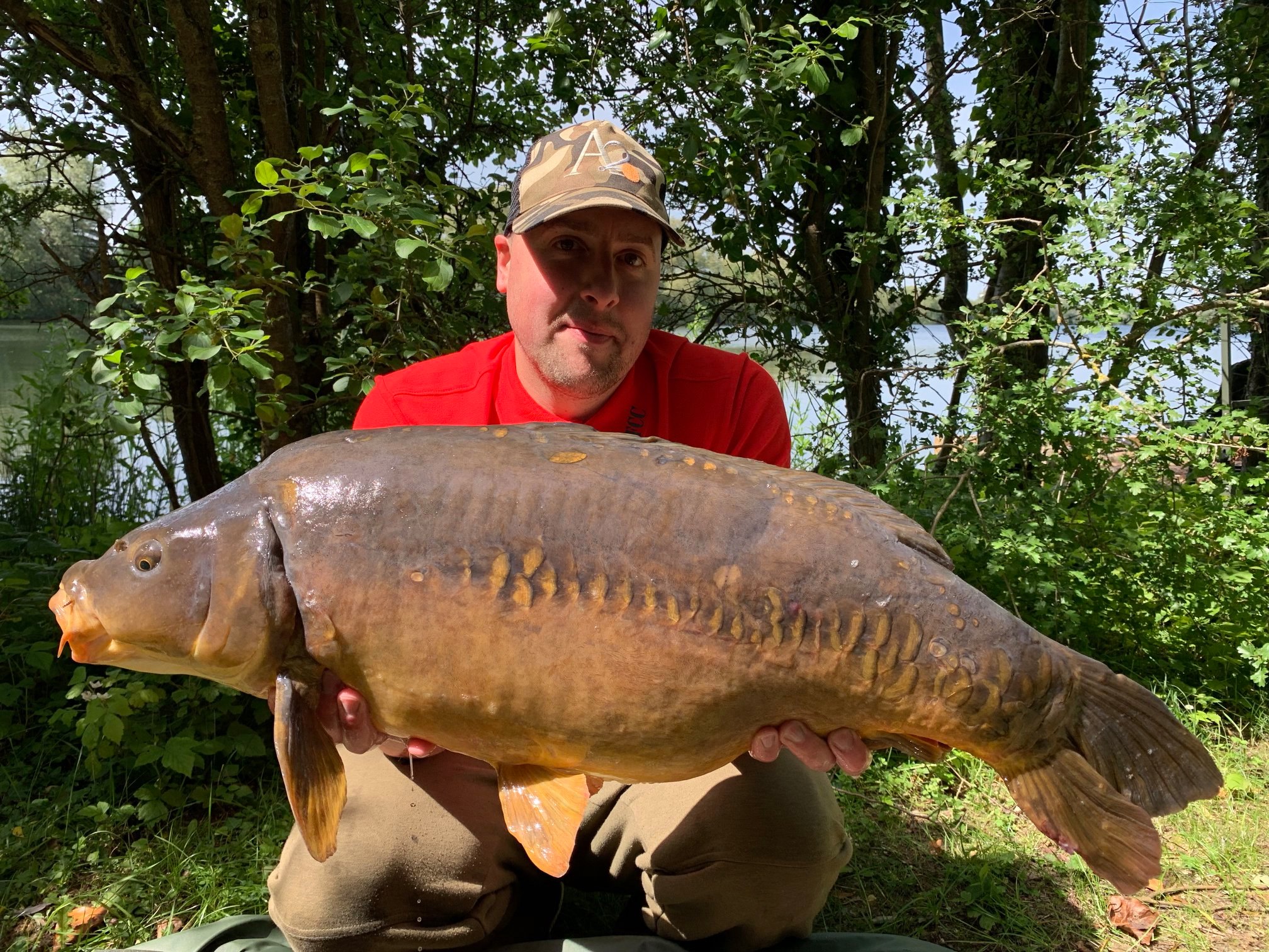 Peg 12 - James Deeney with a mirror 25lb