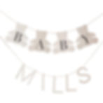 Thumbnail: Customisable Baby Name Teddy Bear Baby Shower Bunting