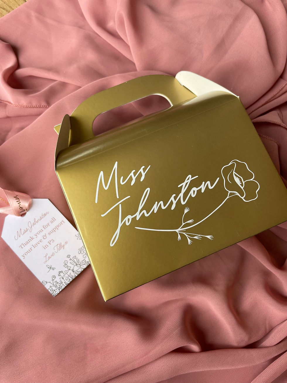 Thumbnail: Personalised Treat Box