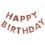 Thumbnail: Rose Gold Fringe Happy Birthday Bunting