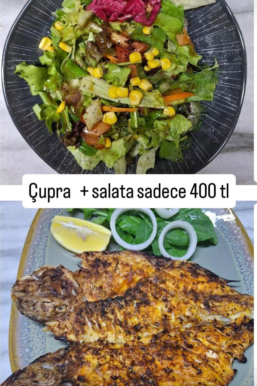 Arranged Food and Objects