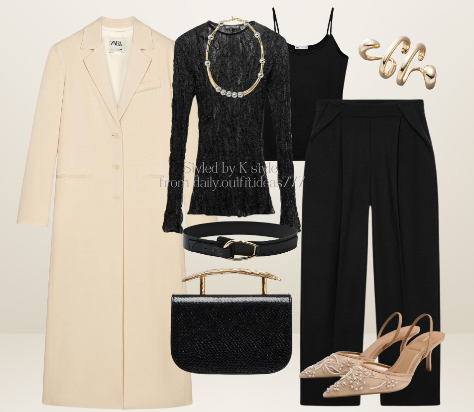 Butter yellow & Black