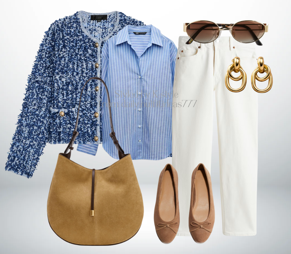 Blue × Blue & White