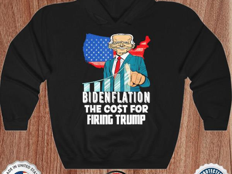 Bidenflation the cost for firing Trump joe biden 2022 shirt